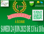 Première ''Brocante d’ ÉCURIE'', le 24 juin 2023 de 13h à 18h. (Installation des stands de 11h30 à 13 h)